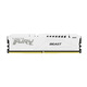 金士顿 (Kingston) FURY 32GB(16G×2)套装 DDR5 6000 台式机内存条 Beast野兽系列 支持AMD EXPO超频 白色款