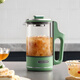 Mofei Electric Portable Health Pot Mini Tea Maker Kettle Small Office Fully Automatic Home Integrated MR6086 Fresh Green 0.6L