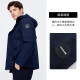 Navigare italiano pequeño velero chaqueta con capucha para hombres para invernal a prueba de viento y cálida ropa de moda al aire libre a prueba de frío.