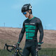 WestBiking Cycling Clothing Spring and Autumn Long Sleeve Men's Mountain Road Cycling Quick-Drying Breathable Top Cycling Clothes Black L