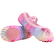 Dance Oriental (E.Dance) Children's Dance Shoes Girls Sequin Ballet Shoes Girls Professional Soft Sole Practice Shoes Children's Chinese Dance Dance Shoes Gradient Color 26