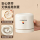 Worthbuy 304 Edelstahl -Isolierung Lunchbox Mikrowave Heizte Suppe Dose tragbares Packung Lunch Eimer Beige 800ml