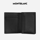 Montblanc MONTBLANC Men's Craftsmanship Series 4 Card Slots Black Card Holder 130322 Men's Gift