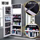Clcey Ganzkörperspiegel Spiegel Spiegel Wandmontierter Lagerschrank Wandmontage Make-up-Schrank Aufbewahrungsschrank Smart Light Mirror 6035 613 6198 verbessertes Festholzmodell-weiße andere