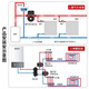 
GWEAT GWEAT floor heating heating circulation pump booster pump shielding pump intelligent hot water fully automatic pipe water pump UPS15606 points about 50