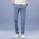 FEIYULEE official jeans 2025 spring and summer new style men's business casual stretch loose cotton straight jeans men LEE 9866 light blue size 32 (2 feet 5)