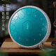 前谷空灵鼓官方直售15音手碟鼓打击乐器创意节日礼物 12英寸13音孔雀绿