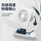 680W风扇调速器角磨机排风扇大吊扇鼓风机换气扇无级变速开关220V 220v调压器680瓦+7孔插座+银钮