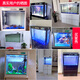 Fujian River (Minjiang) Fischtank Aquarium Bildschirm Wohnzimmer ökologische Landschaftsbau wasserfreies Goldfisch-Tank Zierdrache Fischtankschildkröten-Wassergras-Tank Noble Schwarz (Fischbeschaffungsgeschenke + Landschaftsgestaltung Giftpaket + verbesserter Filter) Länge 60* Breite 30* Höhe 135 (Fischtank + Schrank) Schrank)