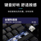腹灵MK870客制化侧刻键帽三模成品无线机械键盘蝮灵客制化87键麻将音 【三模】无线黑曜石紫气东来侧刻 TTC快银轴 V2【fps快男轴体】