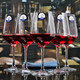 Luminarc Crystal Red Wine Glass Lead-free Household Goblet Set Large-capacity Glass Wine Glass European Personalized Wine Glass Wine Set Crystal Cup 470ML Six Pack + Cup Holder