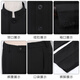 GOKU men's tunic suit Chinese style Tang suit men's suit suit teenagers Chinese style stand collar black jacket national trend tunic suit + black trousers 2XL recommended 135-150Jin Jin equals 0.5 kg