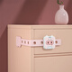 9i9 anti-baby opening drawer lock safety protection lock baby anti-pinch cabinet door sliding door lock buckle 10 pack A116