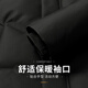 Flying in the snow 90 velvet mid-length down jacket men's winter removable hood windproof thickened extreme cold warm jacket men 180