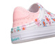 斯凯奇（Skechers）儿童童鞋女童宝宝透气可爱洞洞鞋凉鞋302114N 白色/粉红色/WPK 22