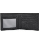 Goldlion Men's Wallet Fashion Casual First Layer Cowhide Short Two-fold Wallet Horizontal Wallet Ticket Holder MQ3081043-1191 Black Horizontal Style