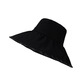 MANQI MEIYA VINYL SONNE SONNE HAT SONNE HAT Frauen Sommergesicht Deckung Sonnenhut UV Fisherman Hut Chinesisches Valentinstag Geschenk Schwarz gleich Größe