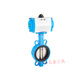 SMVP Pneumatic Butterfly Vanne D671X-16Q en acier inoxydable Clip de type papillon