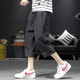 Idea Ventilador graso Gran tamaño pantalones cortos de hielo de hielo pantalones de seda de hielo de verano Pantalones casuales de verano