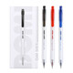 Dongmi 983 Frage Pinsel Stift Schnellrocknen Presse Neutraler Stift Schwarz Red Blue Student Ins Einfache Doppelbeulst Signature Stift Press Dongmi 983 Frage Pinsel (1 Blau