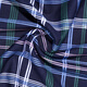 AIMER Men [Serie de Sille-Sleve] Pantalones de pijama a cuadros clásicos para pantalones caseros para hombres NS42F684 Dark Blue Plaid YH8 L (170)