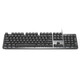 罗技（Logitech）K845机械键盘游戏电竞有线键盘电脑办公键盘个性定制键帽版送男生女友礼物 K845海洋键帽版 青轴
