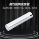 HAILE海乐 光纤适配器电信级LC-LC双工耦合器 LC法兰盘光纤对接头延长器光纤转接头 1个装 LC-2S-1