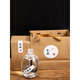 Soaking wine glass bottle wine bottle empty wine bottle high-end creative liquor bottle sealed household wine bottle wine container 1000ml wine storage wizard single bottle