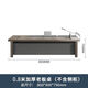 Black gold boss desk simple modern president desk and chair combination executive desk manager supervisor office furniture 1.2 meters boss desk does not include side cabinets