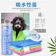 KimPets dog bath thickened bath towel pet absorbent towel large quick-drying imitation suede quick-drying dog bath towel cat supplies upgraded hook with tube (pink) cartoon print