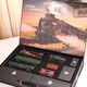 
Children's electric train high-speed rail simulation steam track car remote control green leather train alloy model toy boy D charging/gift box simulation sound effect/spray/light