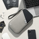 
POTRAVEL.DESIGN color block passport bag ID bag anti-theft brush portable passport air ticket bank card storage bag men and women clutch bag gray black