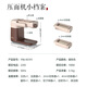 
Bear Noodle Machine Home Automatic Noodle Pressing Machine Electric Small Stainless Steel Rolling Strip Noodle Pressing Machine Noodle Pressing Machine YMJ-L01R1 [Upgrade Model with Protective Cover] YMJ-L01R1