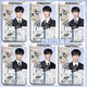 TF家族三代学生校园卡套公交地铁卡朱志鑫左航张极饭卡校牌工厂牌 TF家族三代N13297 卡套+黑色短编织绳