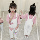 Maikudo Girls Marluts Traje de 3 a 15 años de niña Traje de niños Nuevo estilo de tamaño mediano Pantalones sueltos Conjunto de dos piezas de dos piezas de 120 cm