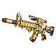 DONGFA Electric Sound and Light Toy Gun Sound Effect Luminous Submachine Gun Assault Rifle Boy Children's Day Gift for 3-6 Years Old