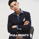 FULL MONTY布雷泽羊毛西装男士休闲修身西服外套轻商务单西 双排金扣6691 50