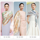 Todo Lisang Silk Silk Buff Femenina de doble cara bufanda de color extra de 88 cm Regalo para mamá Yolan Dictionary