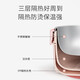Xiaomanexiong 316 Babla de aislamiento de bebé de acero inoxidable Tazón complementario de alimentos Inyección de agua para bebés Dinena