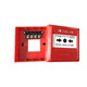 Gulf hand newspaper J-SAM-GST9122B manual fire alarm button with phone jack Gulf 9122A J-SAM-GST9122A old model