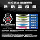 Diaoyanshe Luya Shufeishi 832/131/91 Dalima Line 8-strand PE line braided line smooth wear-resistant Luya fishing line main line 832 emerald green 250 meters No. 3