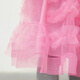 Jnby von Jnby Jiangnan Stoff Kinderkleidung Mesh Kurzrock Spitze Süßes Prinzessin Rock Frühlingskinder Kinder 1O1D12240 620/Sakura Pink 140 cm