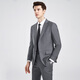 Shanshan suit suit 100 pure wool slim fit professional formal suit business groomsmen suit wedding dress men's suit