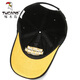 Woodpecker Baseball Cap All Seasons Men's Hat Embroidered Versatile Hat Men's Peaked Cap Trendy Black