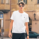 Mr. Bu Bu Diseño de bolsillo simple Camiseta de algodón puro 2025 Spring and Summer Nuevo inglés TGT15262 TGT15262 HaoyueBai L (175)
