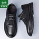 Henipolo brand sneakers for men, high quality genuine cowhide business shoes, fashionable casual leather shoes, non-slip wear-resistant running sneakers for men, black 40 (250mm) leather shoe size
