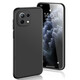 Carleo Xiaomi Mi 11 Youth Edition mobile phone case Xiaomi Mi 11 Youth Edition protective cover All-inclusive anti-fall frosted soft shell/protective case Black 6.55 inches