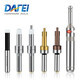 DAFEI non-magnetic centering rod titanium-coated hard non-magnetic anti-magnetic ceramic photoelectric edge finder tool setter non-magnetic centering rod