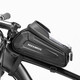 Rock Brothers (ROCKBROS) hard-shell bicycle bag, front beam bag, upper tube head bag, mobile phone bag, mountain road bike riding accessories