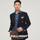 FULL MONTY布雷泽羊毛西装男士休闲修身西服外套轻商务单西 双排金扣6691 50